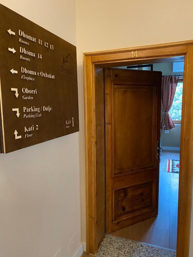 Guesthouse Tershana Peshkopi Exteriör bild
